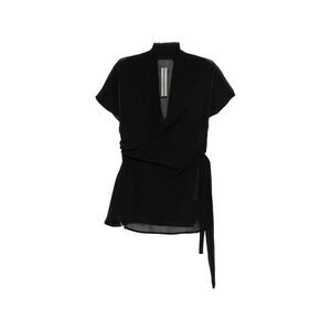 Rick Owens Women Silk Wrap Top